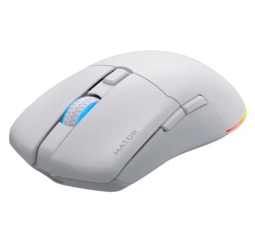 Игровая мышь HATOR HTM-631 Pulsar3 Wireless ESports Gaming 12000DPI 35G White - фото 2