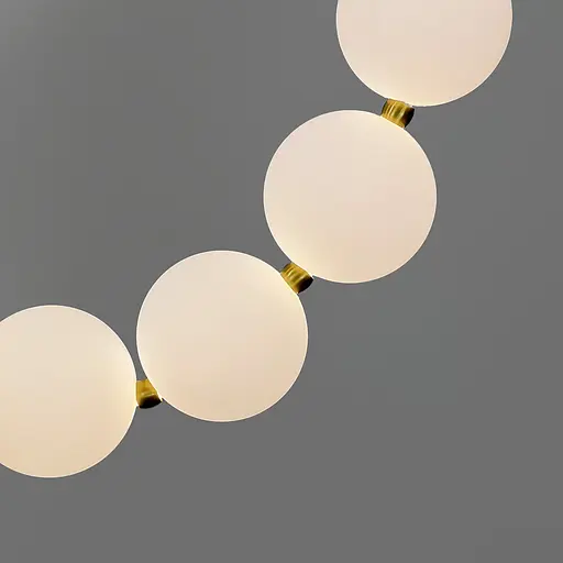 Люстра із серії Perla на 12 кульок Ø 15 см 210 см 3 світлових режими | Line F | Арт. MBJ11-2029 - фото 5