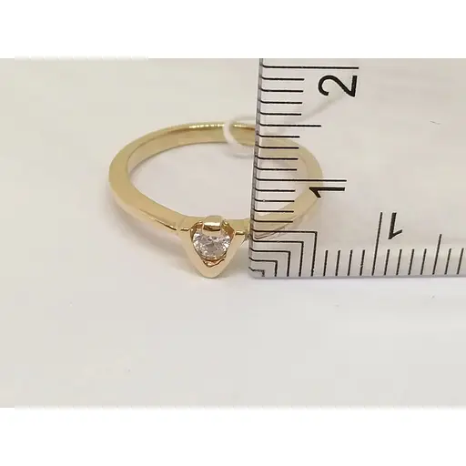 Золотое кольцо Гаразд с фианитом. 3521926 16 - фото 5