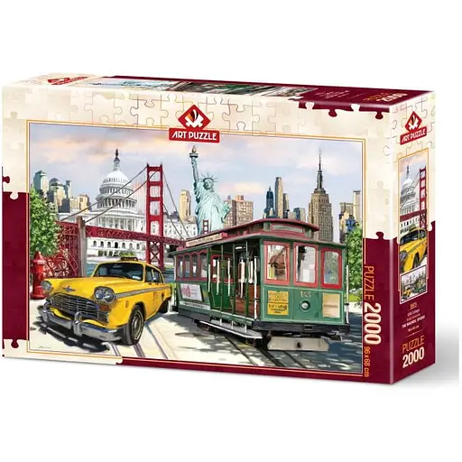Пазл Art Puzzle Коллаж США 2000 эл. (5473)