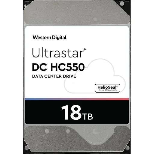 Жесткий диск для серверов Western Digital hc550 Ultrastar DC 3.5 18TB 0F38459 - фото 3