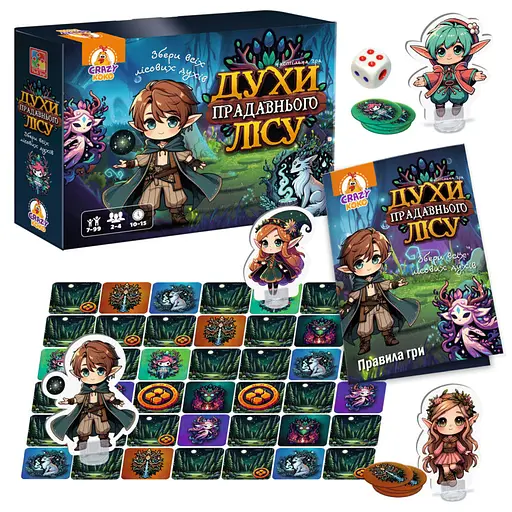 Гра настільна "Духи прадавнього лісу" Vladi Toys VT8055-48, 4 персонажі - фото 2