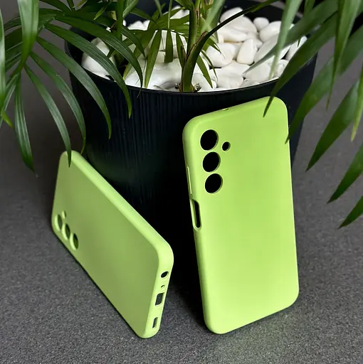 Чехол Make Samsung A25 Silicone Lime - фото 4