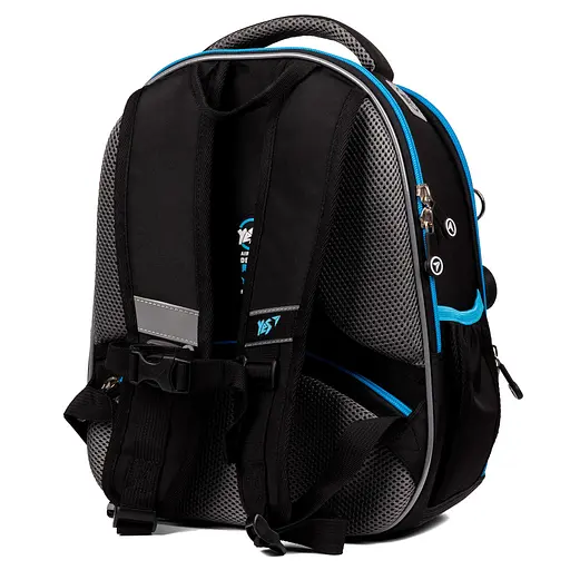 Рюкзак шкільний каркасний Yes Smoke Wheel H-100 - фото 4