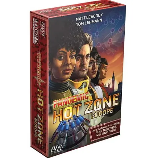 Настольная игра Z-MAN GAMES Пандемия: Горячая Зона - Европа (Pandemic: Hot Zone - Europe) (англ.) (ZM7142) - фото 1