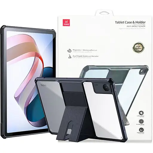 TPU+PC чохол Xundd Stand c посиленими кутами для Xiaomi Redmi Pad SE 11 Чорний