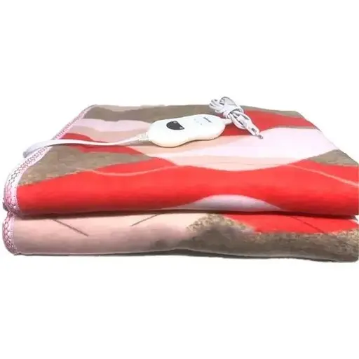 Електропростирадло з підігріванням Rainberg від мережі 150*180 см Байкове електро простирадло двоспальне 120 Вт - фото 1