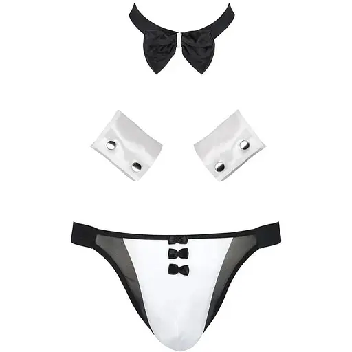 Еротичний чоловічий костюм Passion 036 Set Alfred black L/XL - фото 3