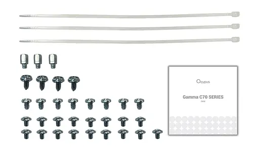 Корпус OCYPUS GAMMA C70 WH (GAMMA-C70-WHG000XX-GL) без блока питания - фото 9
