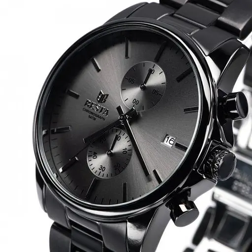 Чоловічий наручний годинник Besta Mars (Black) - фото 9