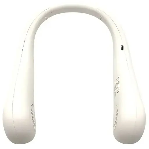 Безлезный шейный вентилятор HandFan HF3701 5000mAh 3 скорости USB белый DEMO