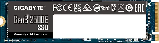 SSD M.2 накопитель GIGABYTE Gen3 2500E 500GB (G325E500G)