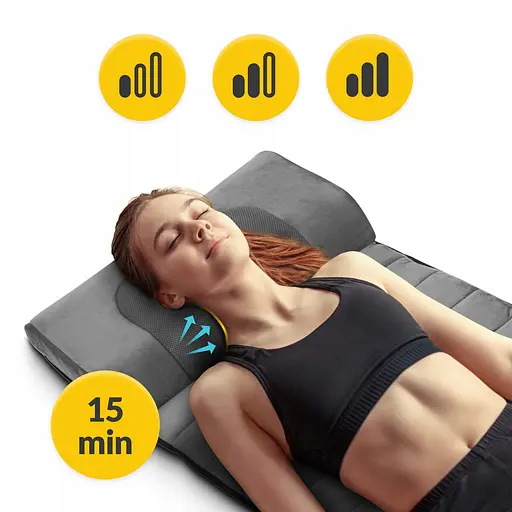 Массажная накидка 4FIZJO Lite с подогревом Grey (P-5905973404099) - фото 2