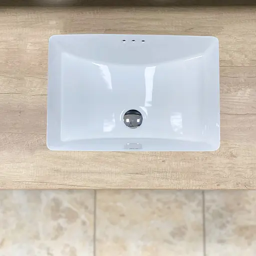 Умивальник VBI Mallare white врізний VBI-018038, Білий - фото 3