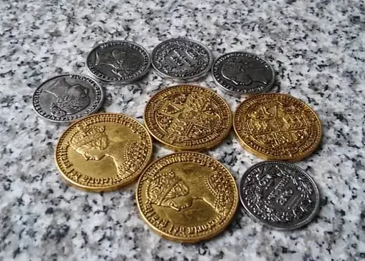 Аксесуар PHALANX Nanty Narking Набір вікторіанських металевих монет (ВММ001) - фото 4