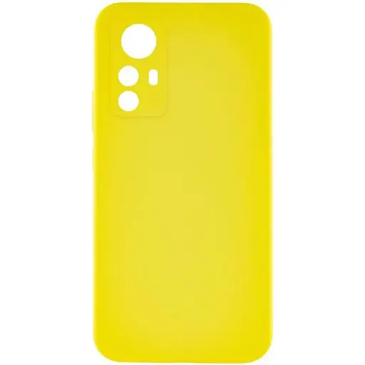 Чохол Lakshmi Silicone Cover Full Camera (AAA) для Xiaomi Redmi Note 12S Жовтий / Yellow