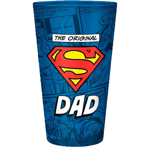 Склянка DC Comics The Original "S" Dad (Супермен) 400 мл - фото 2