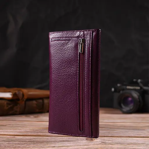 Жіночий шкіряний гаманець Canpellini 18х9х1 см acs0025550 - фото 7