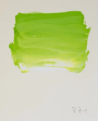 Масляная краска Rive gauche 200 мл, Ярко-желто-зеленый (Bright Yellow Green) - фото 2