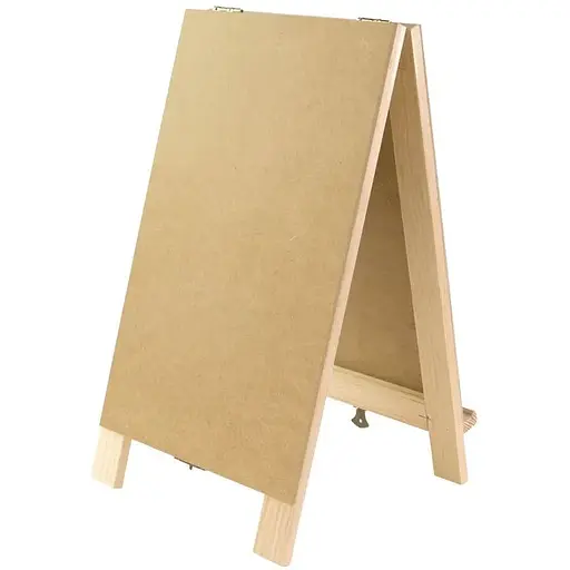 Мольберт настольный ROSA Studio Хлопушка сосна 22х23х38см мак высота полотна 30см