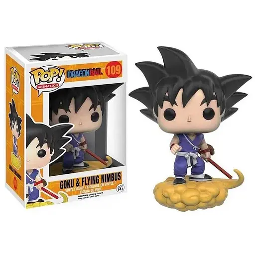 Коллекционная  фигурка   Funko Pop Жемчуг Дракона Гоку Dragon Ball Goku 10 см FP DB G 109 - фото 1