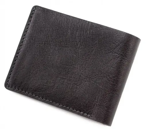 Кожаный мужской кошелек Grande Pelle 11х9х2 см acs0027514 - фото 4