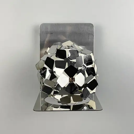 Флористичне бра у хромованому корпусі Арт. WB 34/1 CH Line F - фото 4