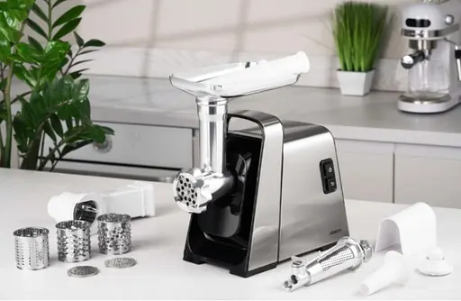 Мясорубка электрическая Ardesto MGK-2400 2400 Вт с насадками для сока - фото 3