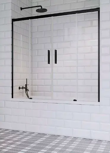 Шторка для ванны Radaway Idea Black PN DWD 170 10004170-54-01 - фото 1