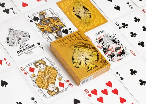 Карти гральні United States Playing Card Company Bicycle Gold Dragon (ВР_КГБГД) - фото 4