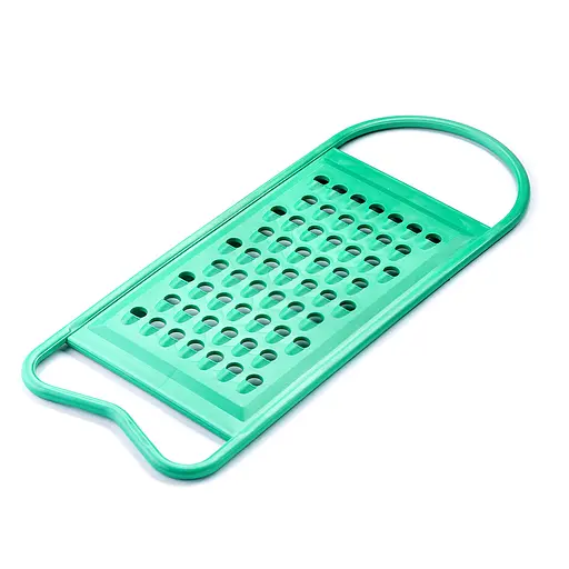 Терка пластиковая кухонная для овощей, корнеплодов (свеклы) и фруктов, Kitchette Зелёный 83842 - фото 1