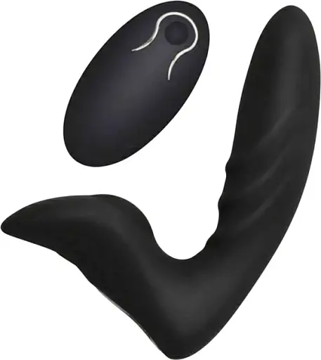 Масажер простати I’MCUM Pro Pulse 12 режимів вібрації Чорний (IM-KGS221)