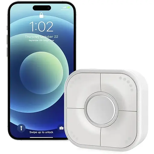 Розумна кнопка Onvis 5-клавішний перемикач контролер сумісність з Apple HomeKit