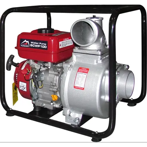 Мотопомпа бензиновая Vulkan SCWP100 для чистой воды - фото 1