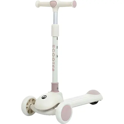Детский самокат Mini JR3-126-P с музыкой и подсветкой