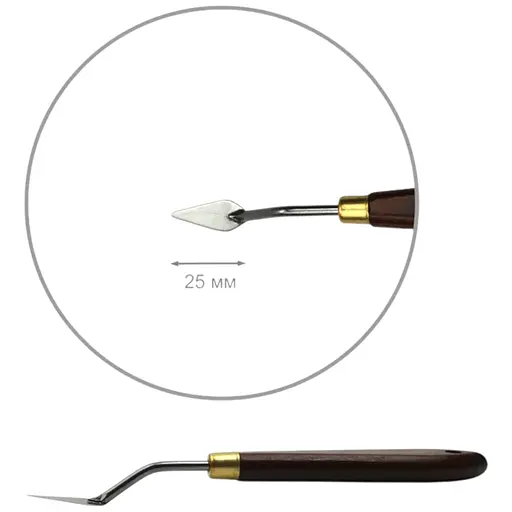 Мастихин Rosa Gallery Classic №20 длина 2,5 см капля - фото 1