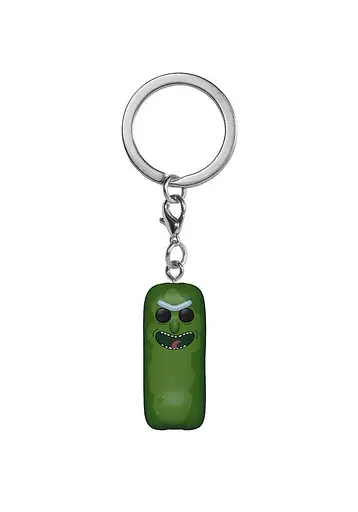 Фигурка брелок Огурец Рик Рик и Морти Pickle Rick Rim & Morty 4см FP RM PR 4 - фото 2