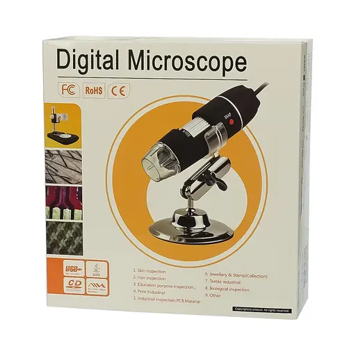 Цифровой микроскоп Kaisi 500x, оптическое увеличение до 500X - фото 5