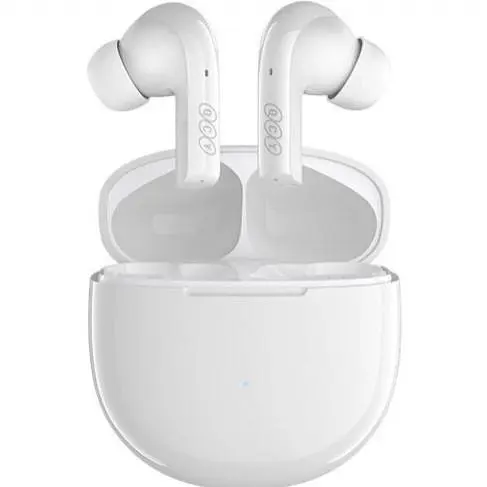 Наушники TWS QCY T18 White - фото 2