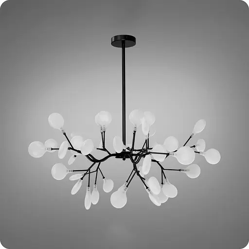 Люстра подвесная 517 Dlight на 45 ламп Чорный (01962) - фото 1