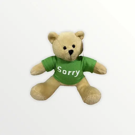 Игрушка мягкий медвежонок I Love You - фото 4