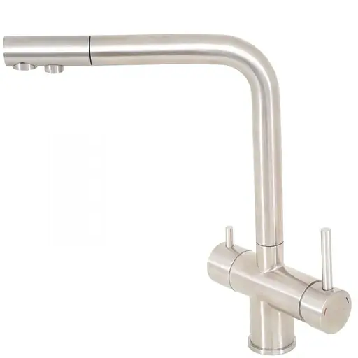 Смеситель для кухонной мойки Interline Storm new Sateen