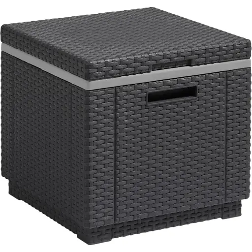 Стіл-скриня з термоізоляцією Allibert Ice Cube графіт - фото 1