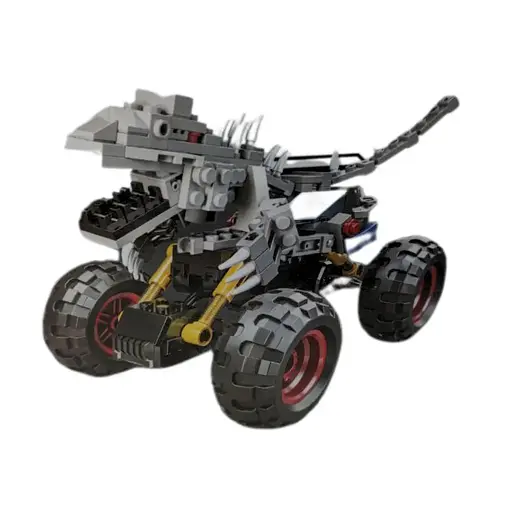 Конструктор Машинка монстр 2 в 1, 123-338-41, від 116 деталей, (В асортименті) - фото 4