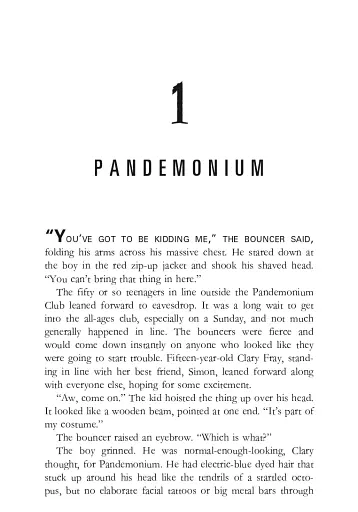 The Mortal Instruments. Book 1: City of Bones - фото 2