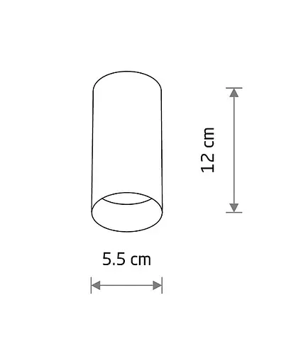 Точковий світильник Nowodvorski 10782 Mono S GU10 1x10W IP20 золотий - фото 7