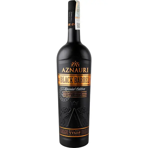 Коньяк Aznauri Black Barrel 5 лет 40% 0.7 л - фото 1
