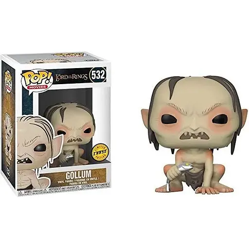 Фігурка Funko Pop Фанко Поп Lord of the Rings Gollum Володар кілець Голлум Chase 10 см LR G C 532