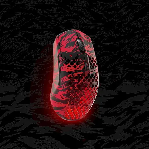 Миша комп'ютерна SteelSeries Aerox 3 Wireless Faze Clan Edition Red Black (62609) - фото 8