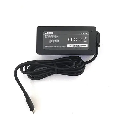 Блок живлення Solid ( 20V 3,25A 65W) Type-C "Б/У" - фото 1